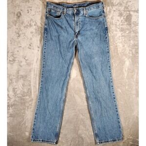 Levi's 550 Jeans Men's 38X34 Straight‎ Relaxed Denim Classic Blue